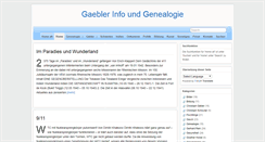 Desktop Screenshot of gaebler.info